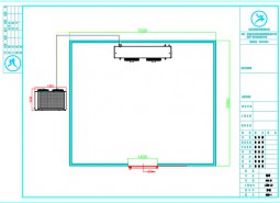 甘肅金昌市42平米蔬菜保鮮冷庫設(shè)計(jì)方案-萬能制冷
